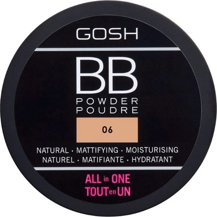 Gosh BB Powder 06 Varm Beige, 6 g