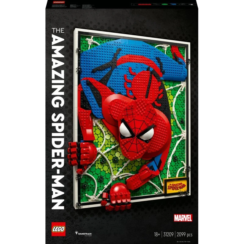 LEGO Art Den Fantastiske Spider-Man (31209)