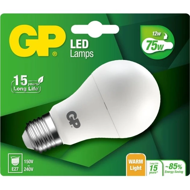 GP LED-lampe Classic E27 12W (75W) 1055lm