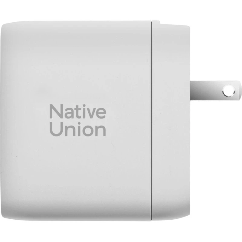 Native Union GaN 67W 2xUSB-C + USB hurtigoplader – hvid
