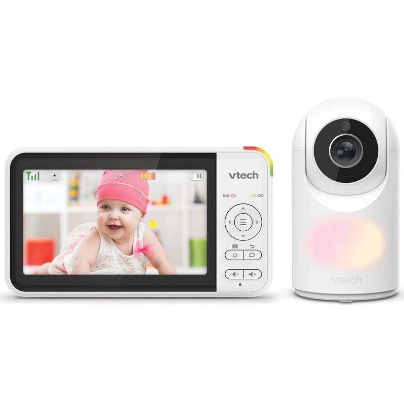 VTech VM5367 babymonitor 5" LCD, hvid