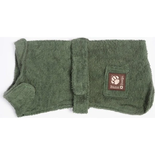 Danish Design Hundebadekåbe grøn 50 cm (D11250)