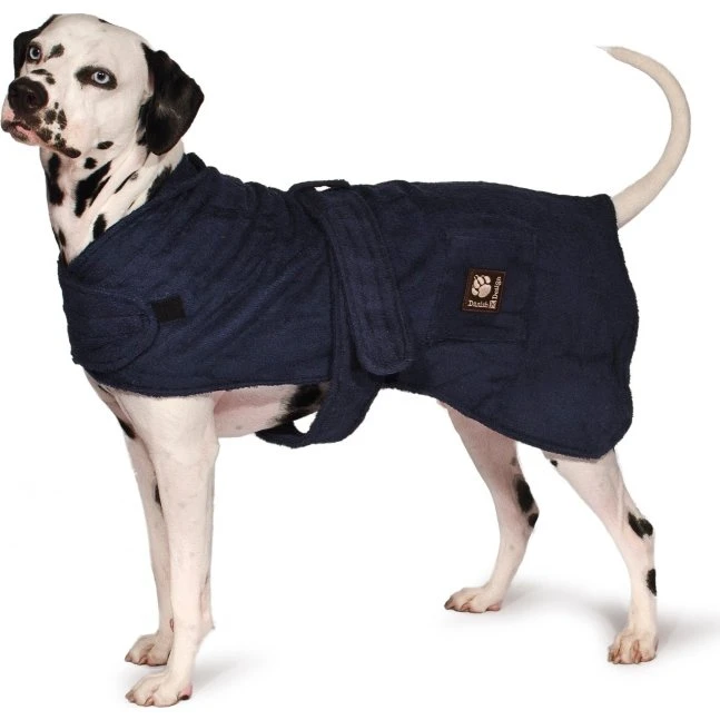 Danish Design Hundebadekåbe marineblå 60 cm (D11360)