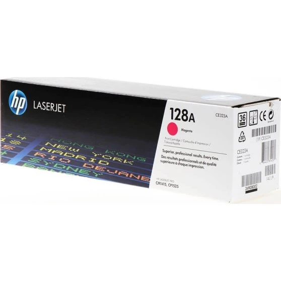 HP Toner CE323A (128A) Magenta — 1.300 sider