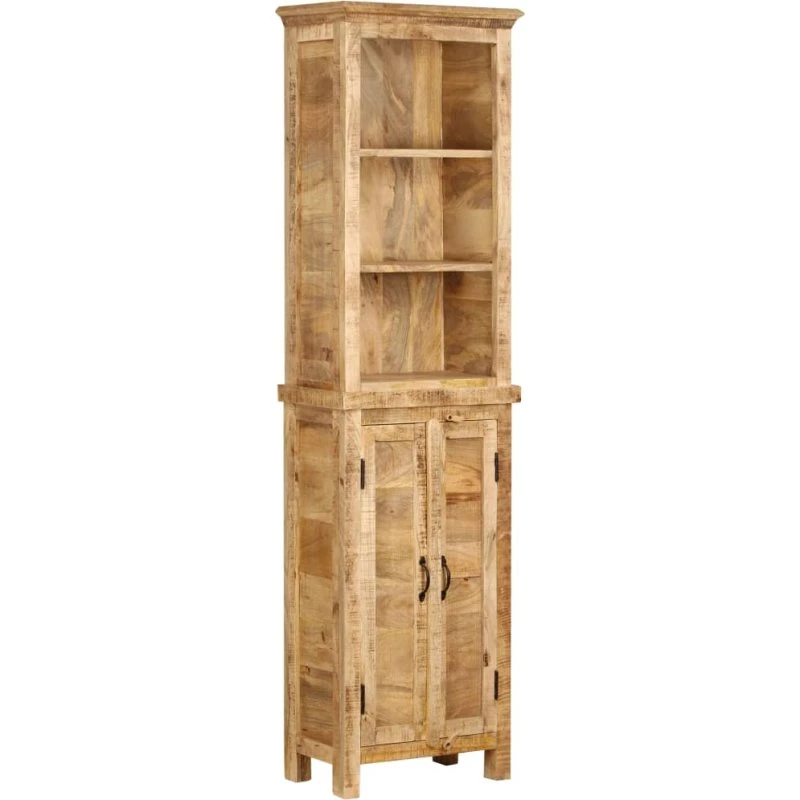 vidaXL bogreol i massivt mangotræ 50 x 30 x 180 cm