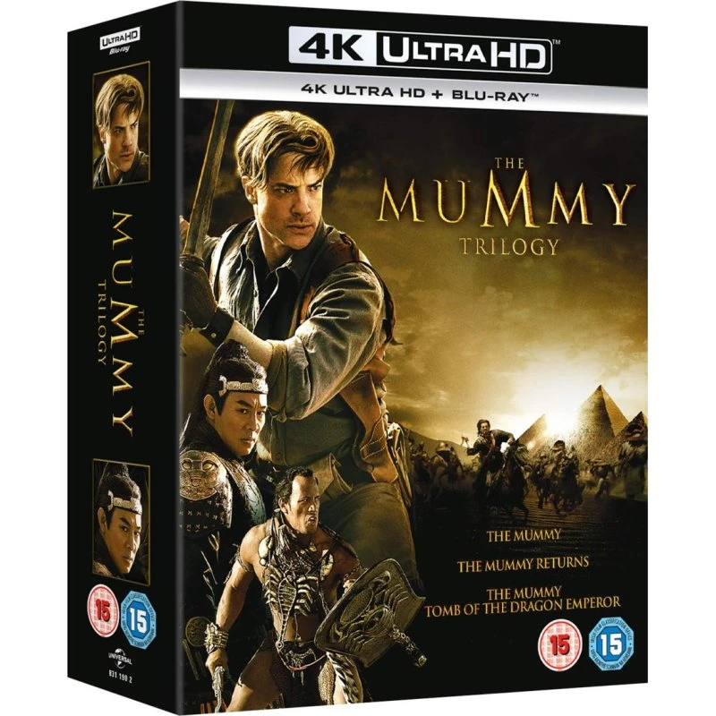 Mumien 1-3 – 3x 4K Ultra HD + 3x Blu-ray