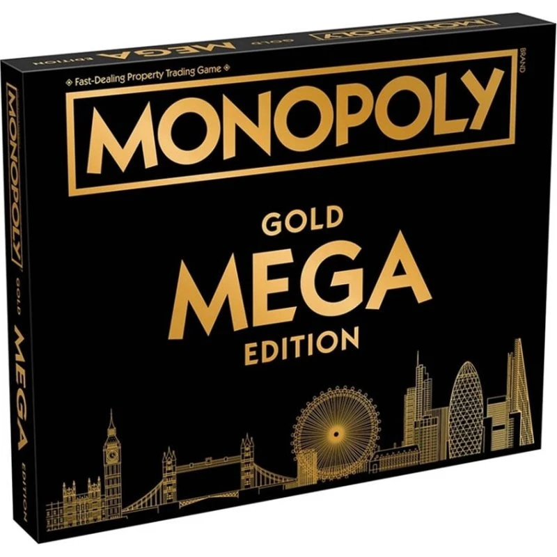 Monopoly Mega Gold Edition brætspil