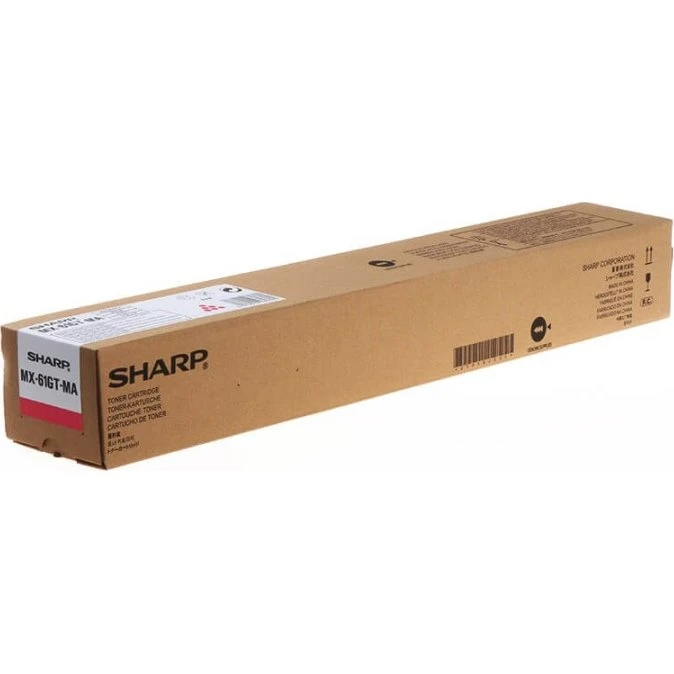 Sharp Toner MX-61GTMA Magenta - 24.000 sider