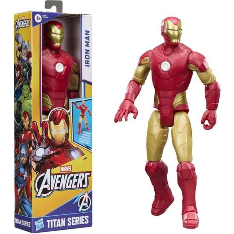 Marvel Avengers Iron Man actionfigur 30 cm, rød