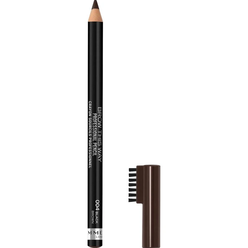 Rimmel London Brow This Way Professional 004 Black Brown 1 g