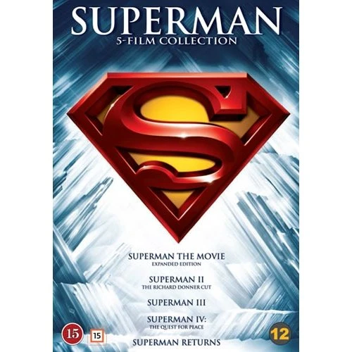 Superman - 5-film samling (5 DVD)