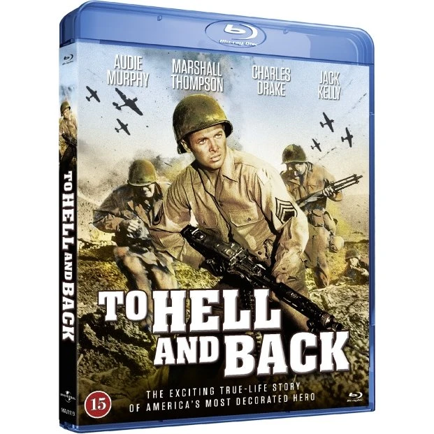 Audie Murphy: To Hell and Back - Blu-ray (Engelsk, DK-undertekster)