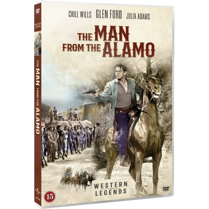 Glenn Ford – The Man From The Alamo (DVD, 1953, DK-undertekster)