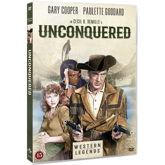 Gary Cooper - The Unconquered (De Ubesejrede) DVD