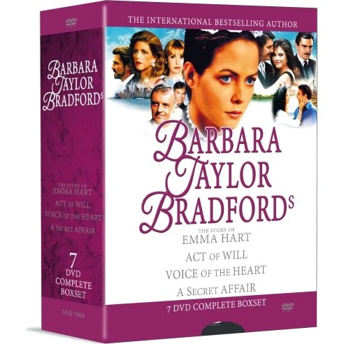 Barbara Taylor Bradford Boxset (7-disc) - Engelsk tale, DK/SE/NO