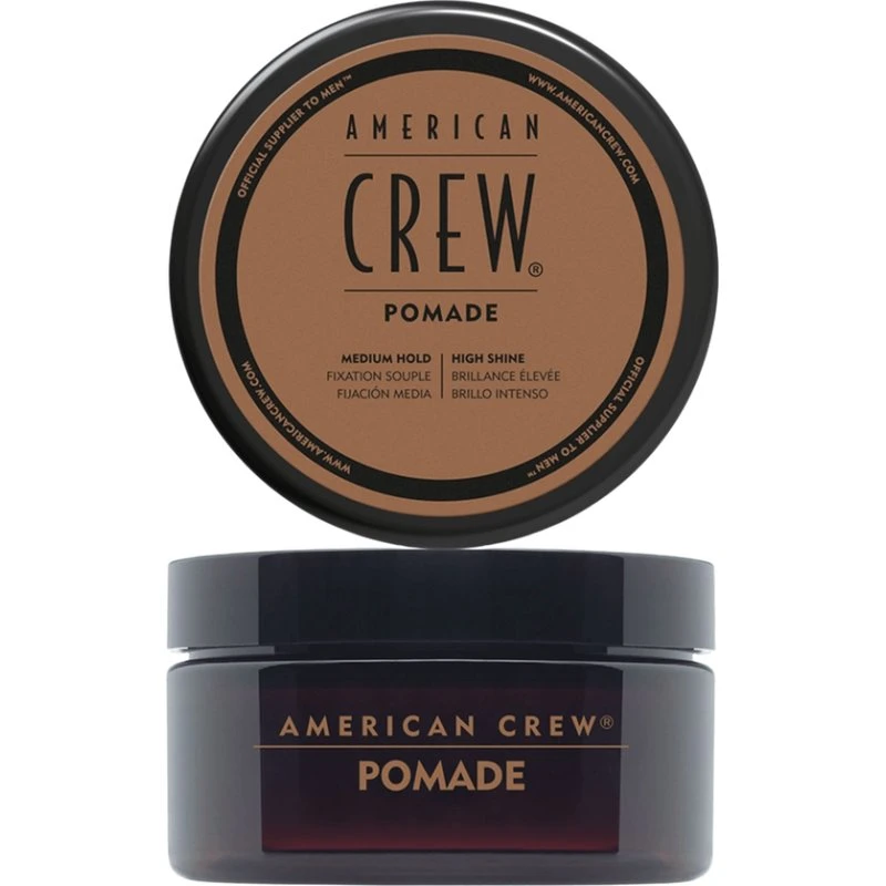 American Crew Pomade 85 g – Medium hold & høj glans