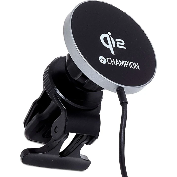 Champion QI2 Bilholder med trådløs opladning 15W