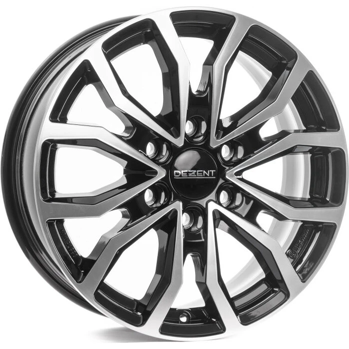DEZENT KC 18" sort/poleret