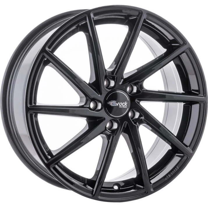 Brock B37 19'' sort lakeret alufælge