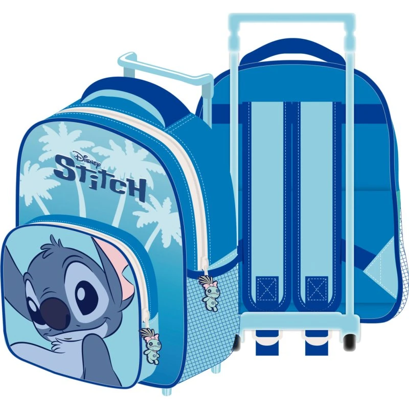 Disney Stitch Trolley skoletaske 24x36x12 cm
