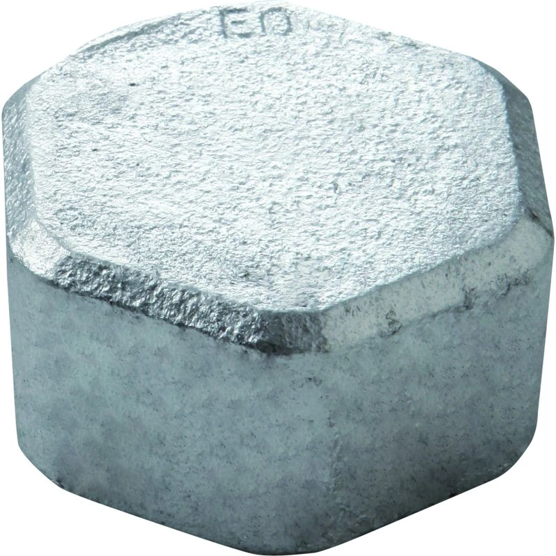 Slutmuffe varmgalvaniseret 1/2