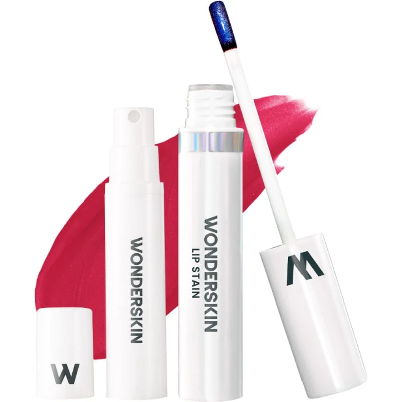 Wonderskin Wonder Blading Lip Stain Kit First Kiss Cranberry 13 ml
