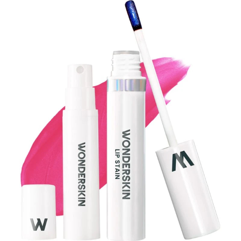 Wonderskin Wonder Blading Lip Stain Kit - Neon Rose 13 ml