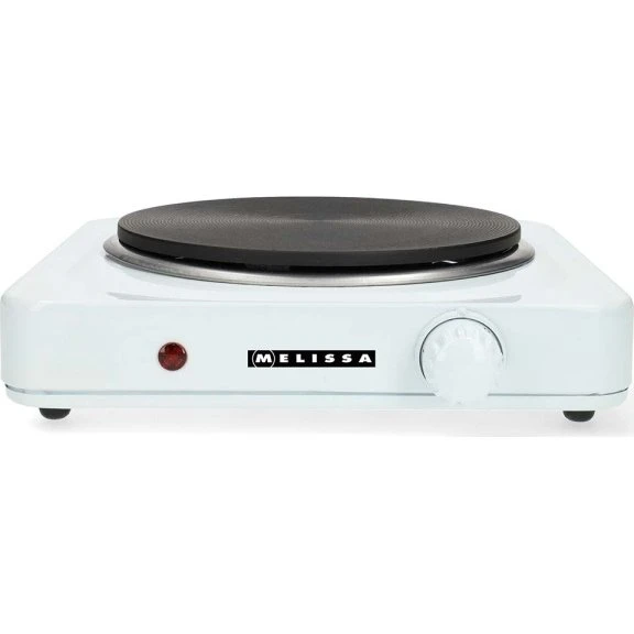 Melissa Elektrisk kogeplade 1500W Ø18,5 cm - 6 trin, Hvid