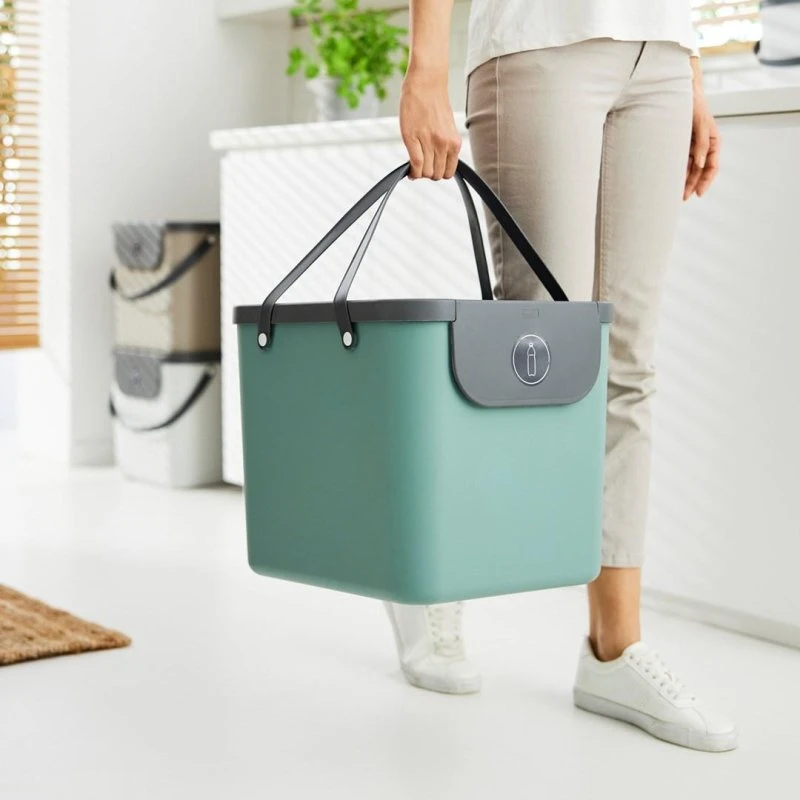 rotho Albula affaldssorteringsspand 40 L, grøn