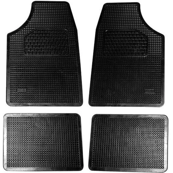 Universal gummimåttesæt 4 stk. – blød naturgummi