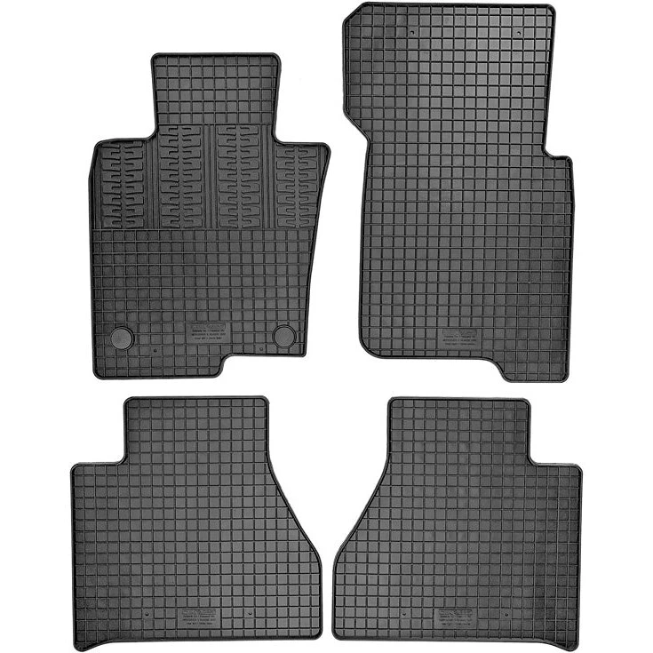 CIKCAR Gummimåtter til Mercedes X‑Class (W470) 2017–2020, 4 stk.