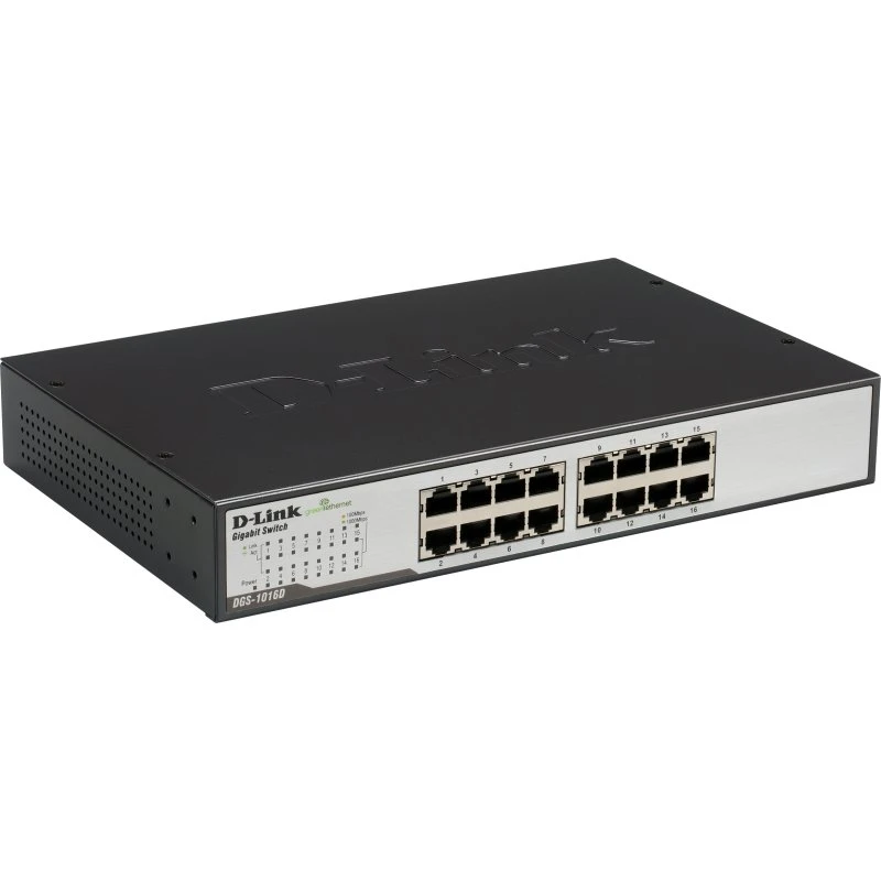 D-Link DGS-1016D 16-port Gigabit Unmanaged Switch