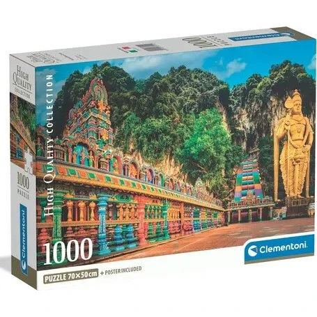 Clementoni Puslespil 1000 brikker – Batu Caves