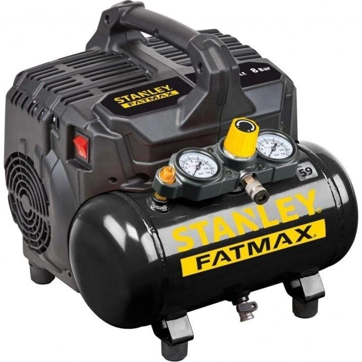 STANLEY FatMax oliefri kompressor 6 L, 550 W, 8 bar
