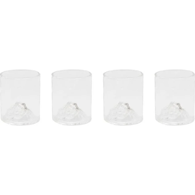 Winkee Shots on the Rocks – Shotglas med bjergmotiv