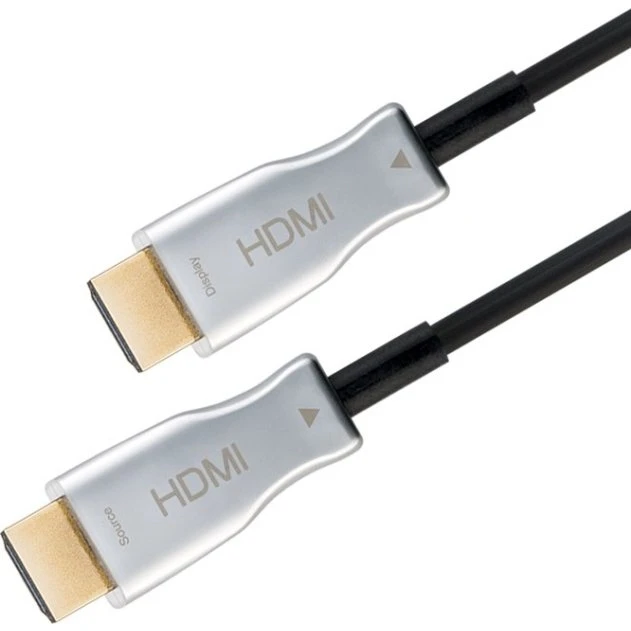 Goobay Optisk hybrid HDMI-kabel (AOC) 30 m — 4K@60Hz, Ethernet