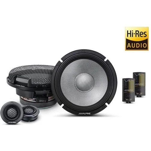 Alpine R2-S65C 16,5 cm 2-vejs komponentsæt