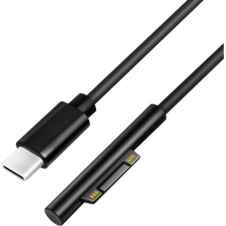 LogiLink USB-C-kabel til Microsoft Surface 60W PD 1,8 m