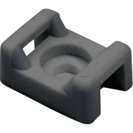 CTM Sokkel 3 skrue 15,5x21,8 mm, sort