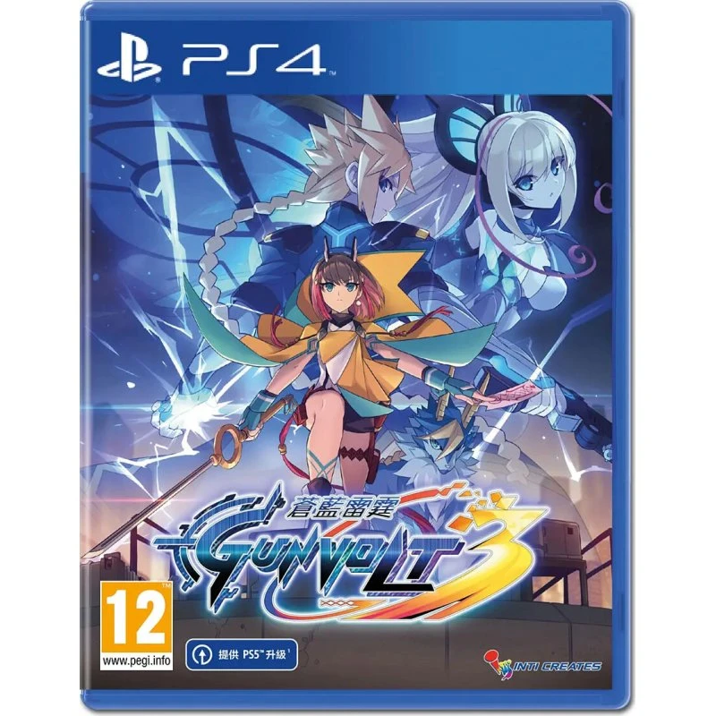Azure Striker Gunvolt 3 (Import) - PS4 (samling 1–3)