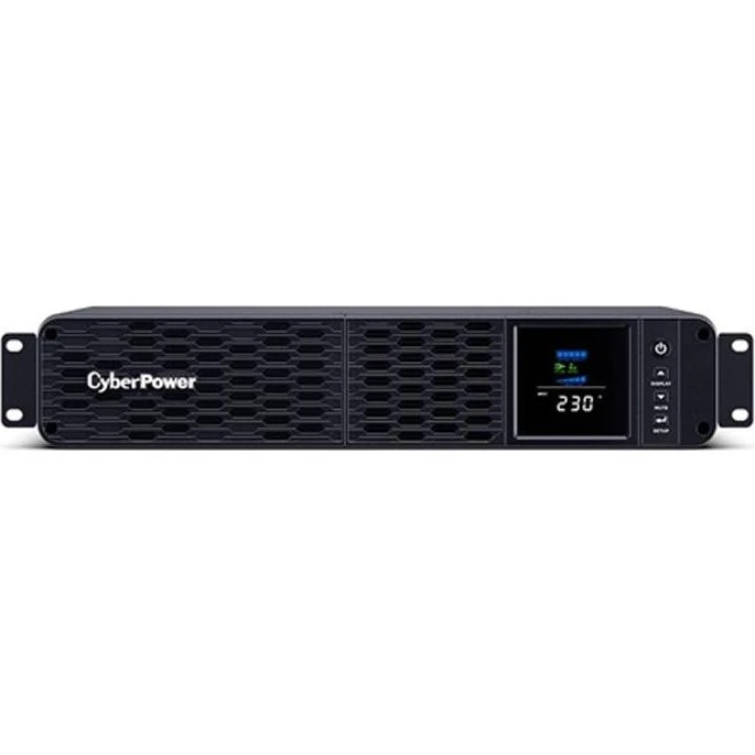 CyberPower CP1600EIPFCRM2U 1.6kVA (1000W) 2U rack UPS, sort