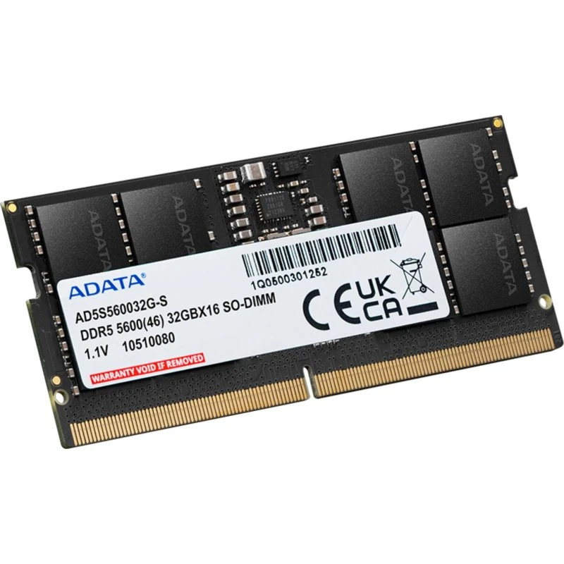 ADATA DDR5 SO-DIMM 32GB 5600MHz CL46 On-die ECC