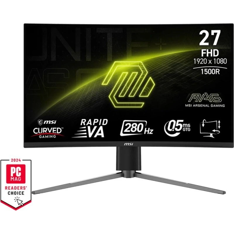 MSI MAG 276CPXF 27″ buet FHD Rapid VA 280Hz