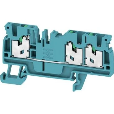 Snap In klemme 3-pol AS3C 2,5 mm blå