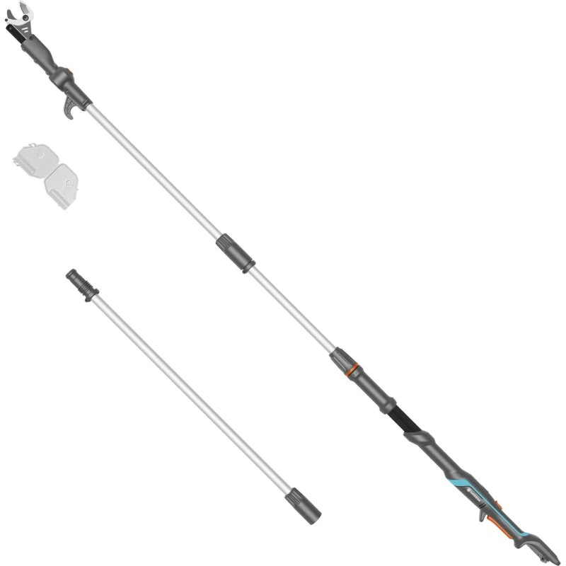 Gardena 14776-55 HighCut 18V teleskop beskærersaks (sort/sølv)