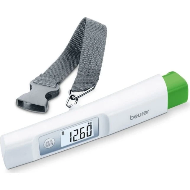 Beurer LS 20 ECO bagagevægt – batterifri 50 kg, hvid