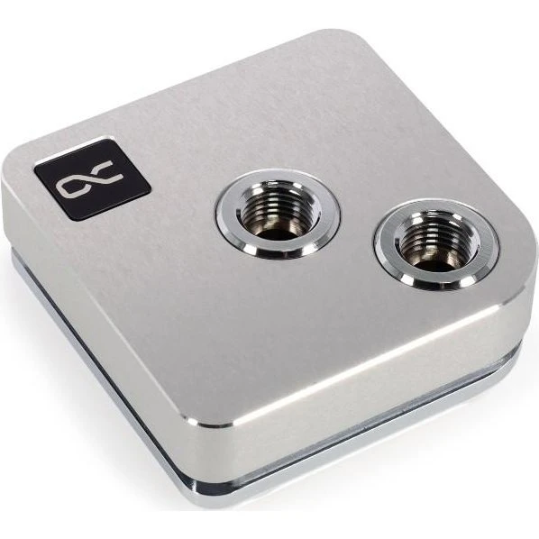 Alphacool Core 1 CPU-vandblok, sølv 72×72×26,5 mm