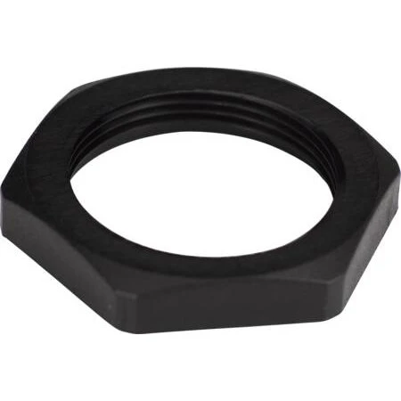 Polyamid Møtrik PG9, sort (RAL 9005) - EN 60423