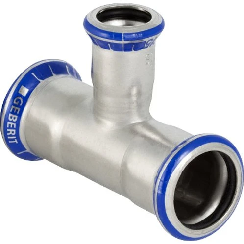 Geberit Mapress tee rustfri 22×18×22 mm