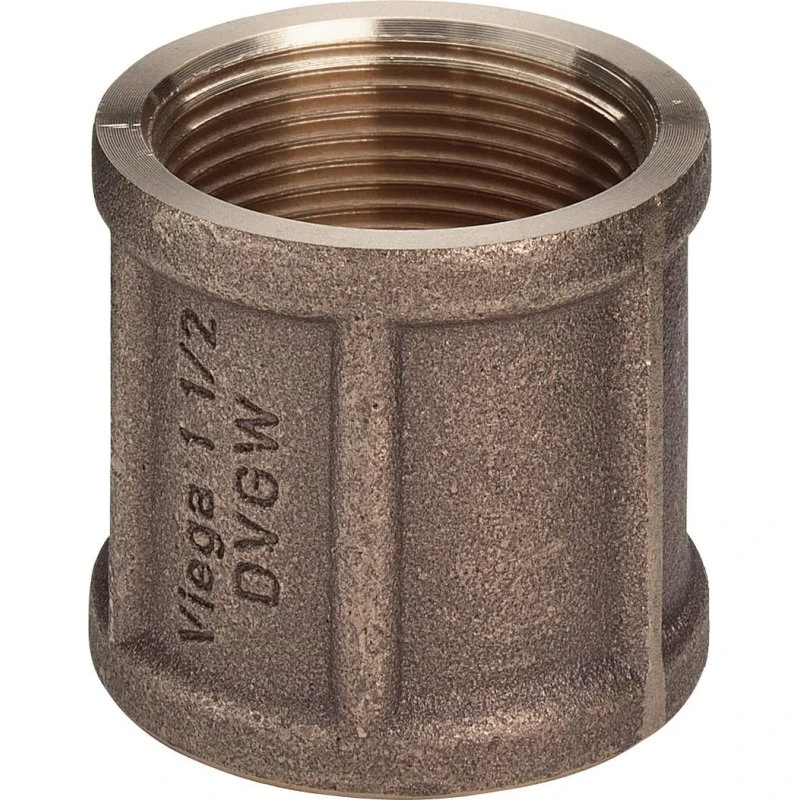 Viega Muffe 1¼" rødgods